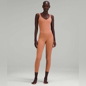 Lululemon Align Bodysuit 25" Dusty Clay